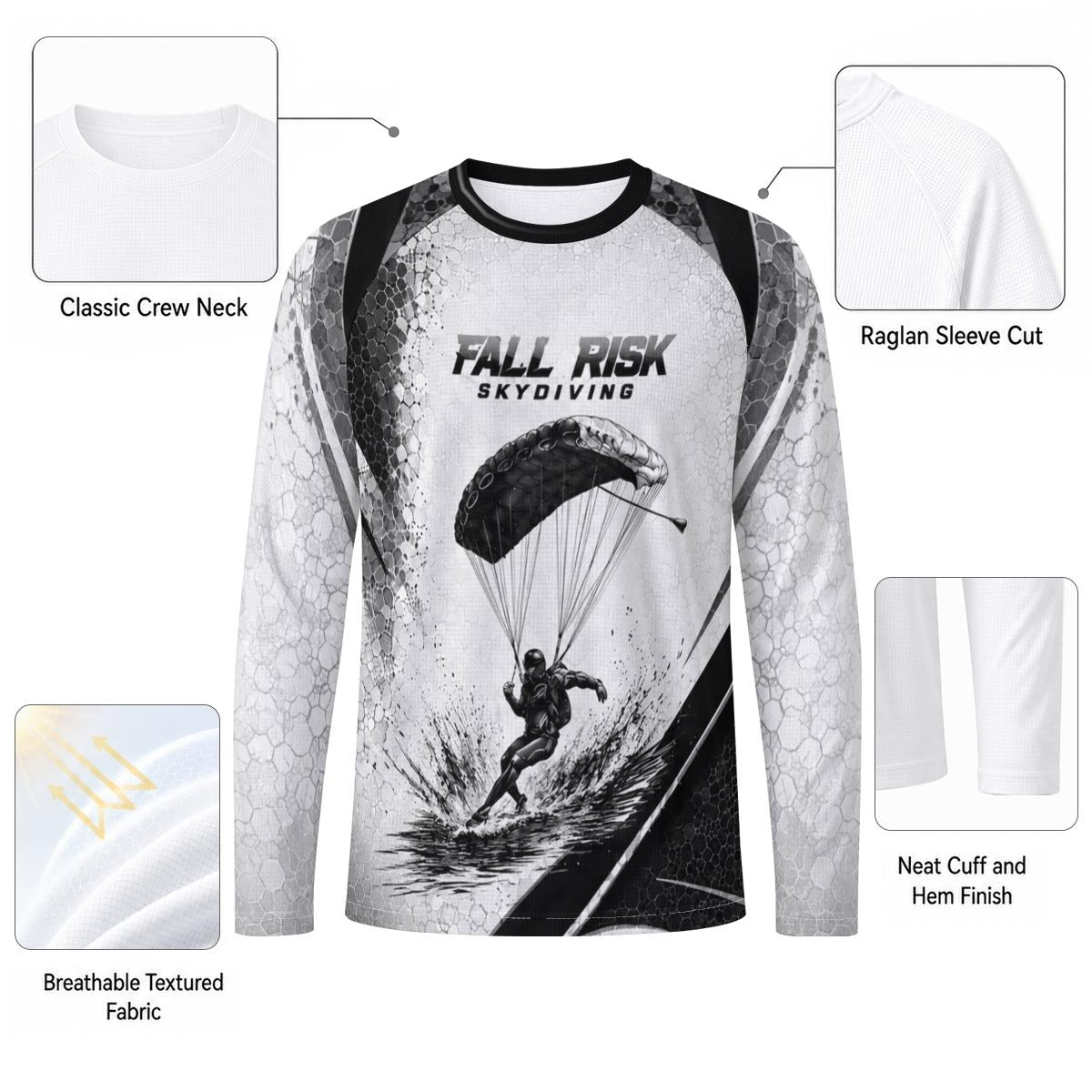 Men's black Fallout Jersey