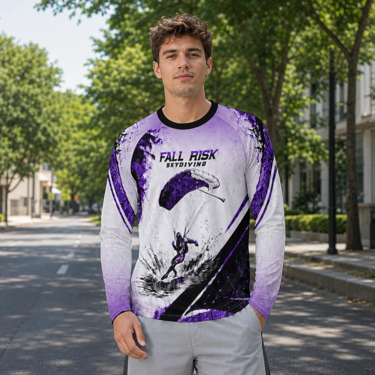 Men's Purple Fallout Jersey