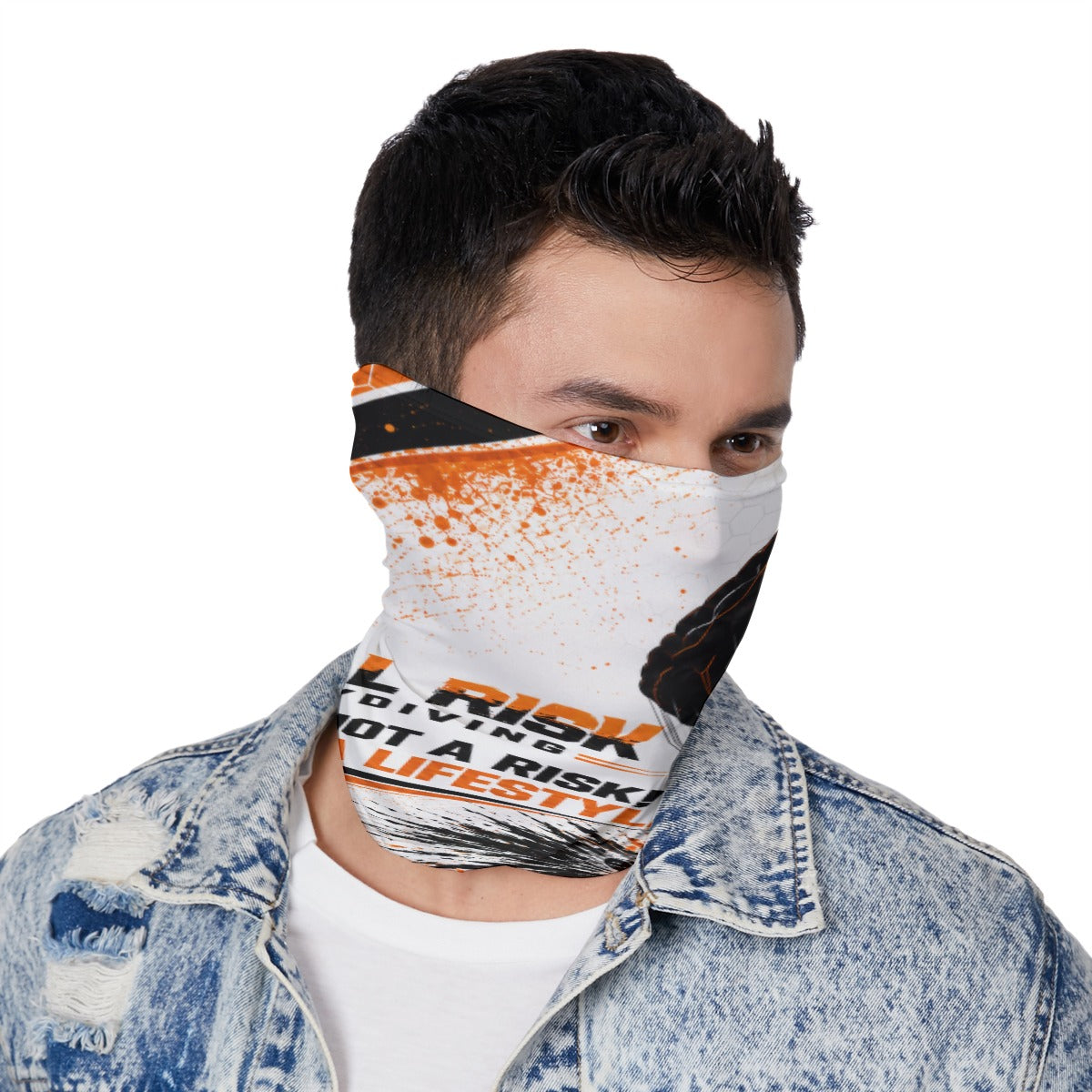 Orange Fallout Gaiter