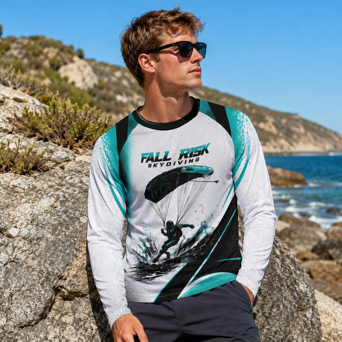 Men's Turquoise Fallout Jersey