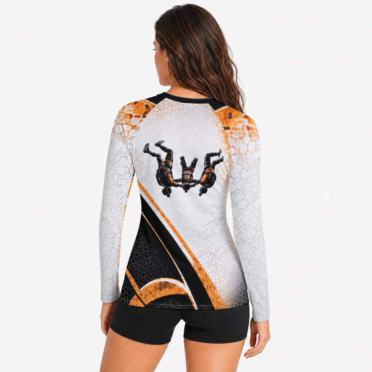 Women's Orange Fallout Jersey