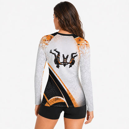 Women's Orange Fallout Jersey