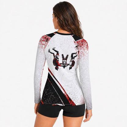 Women's Red Fallout Jersey