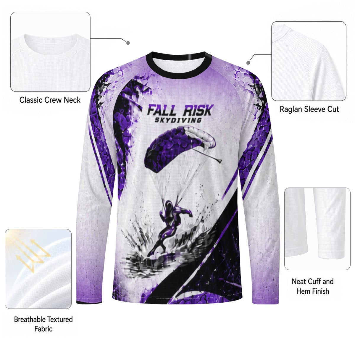 Men's Purple Fallout Jersey