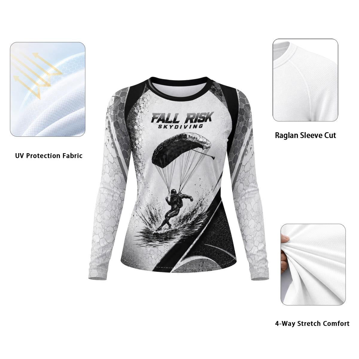 Women's Black Fallout Jersey