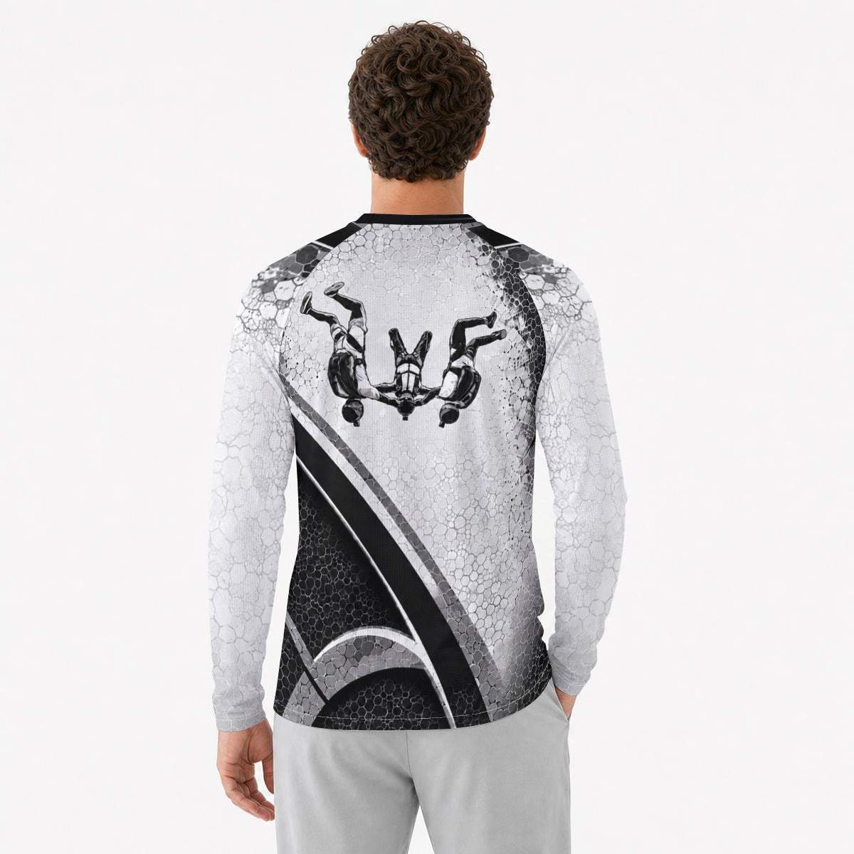 Men's black Fallout Jersey