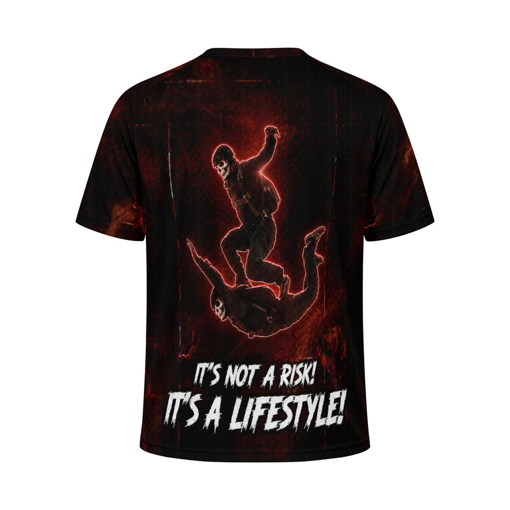 Black EKG unisex jersey