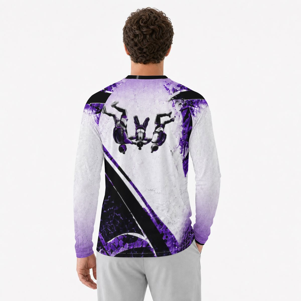 Men's Purple Fallout Jersey