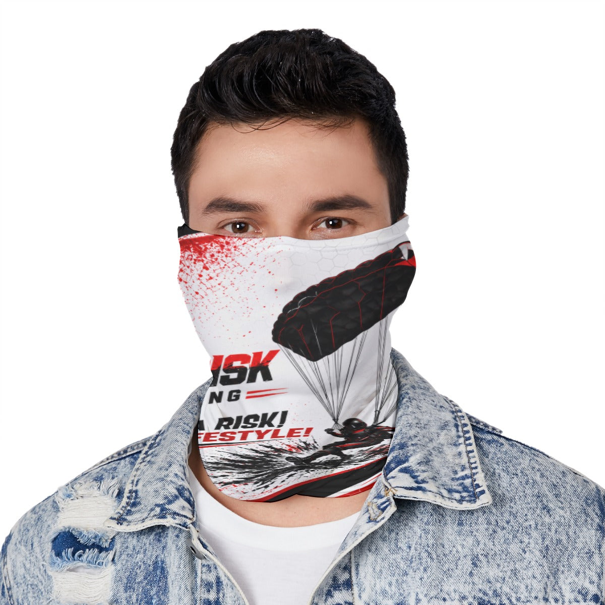 Red Fallout Gaiter