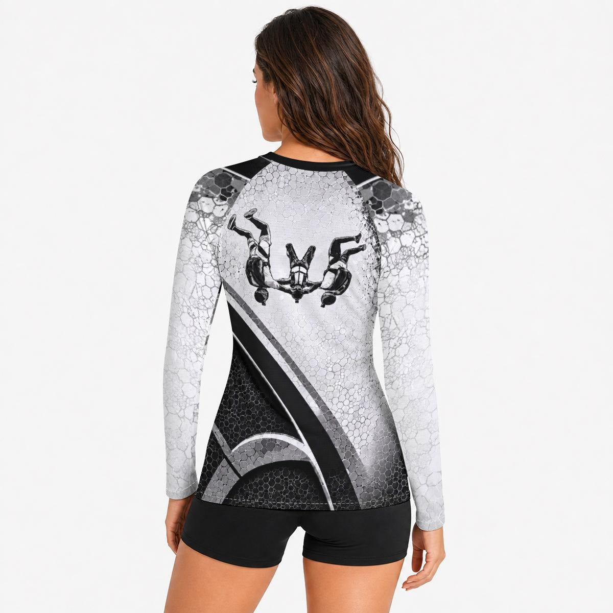 Women's Black Fallout Jersey