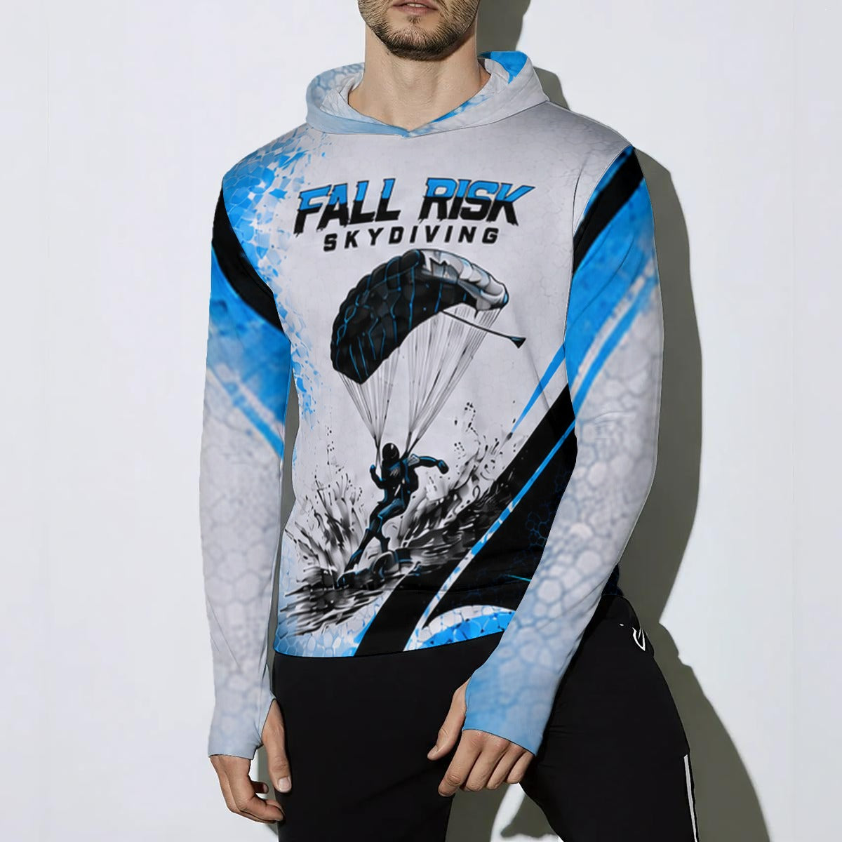 Blue Fallout Hoodie