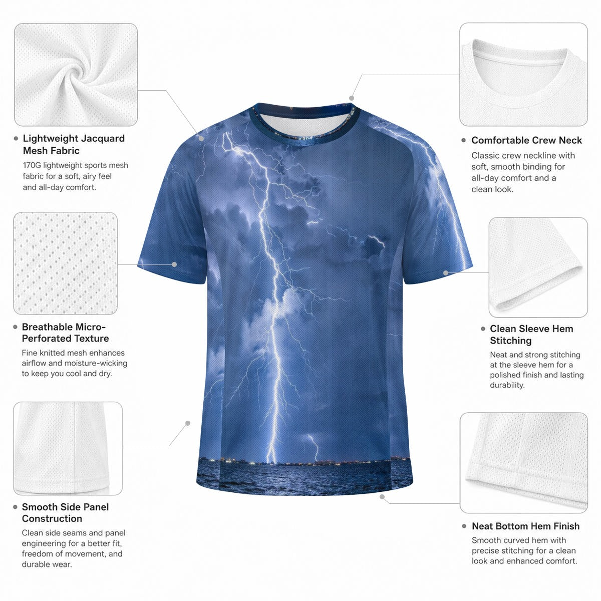 Unisex Lightning Jersey