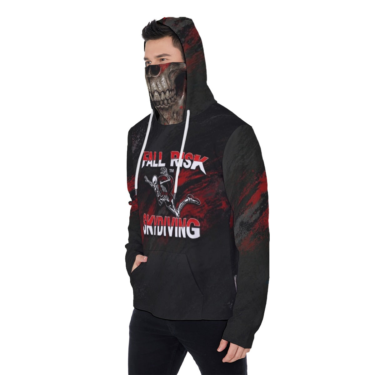 Pullover Hoodie With Mask