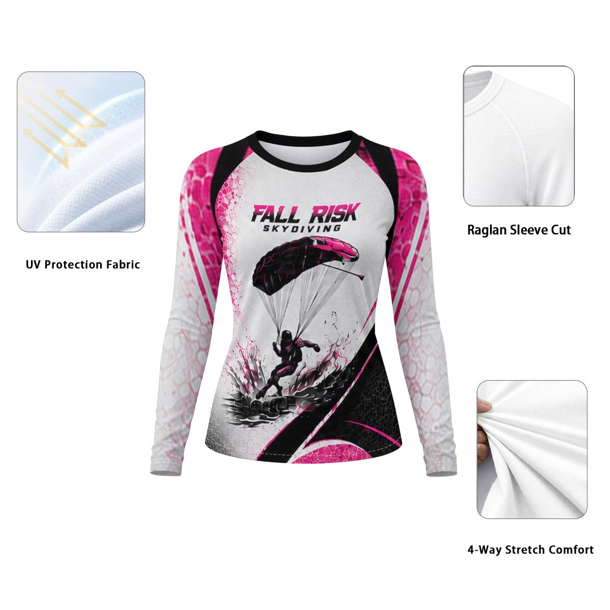 Woman's Magenta Fallout Jersey