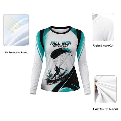 Woman's Turquoise Fallout Jersey