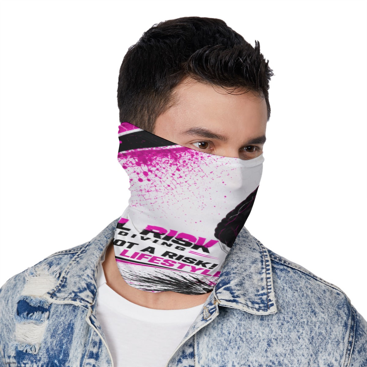 Magenta Fallout Gaiter