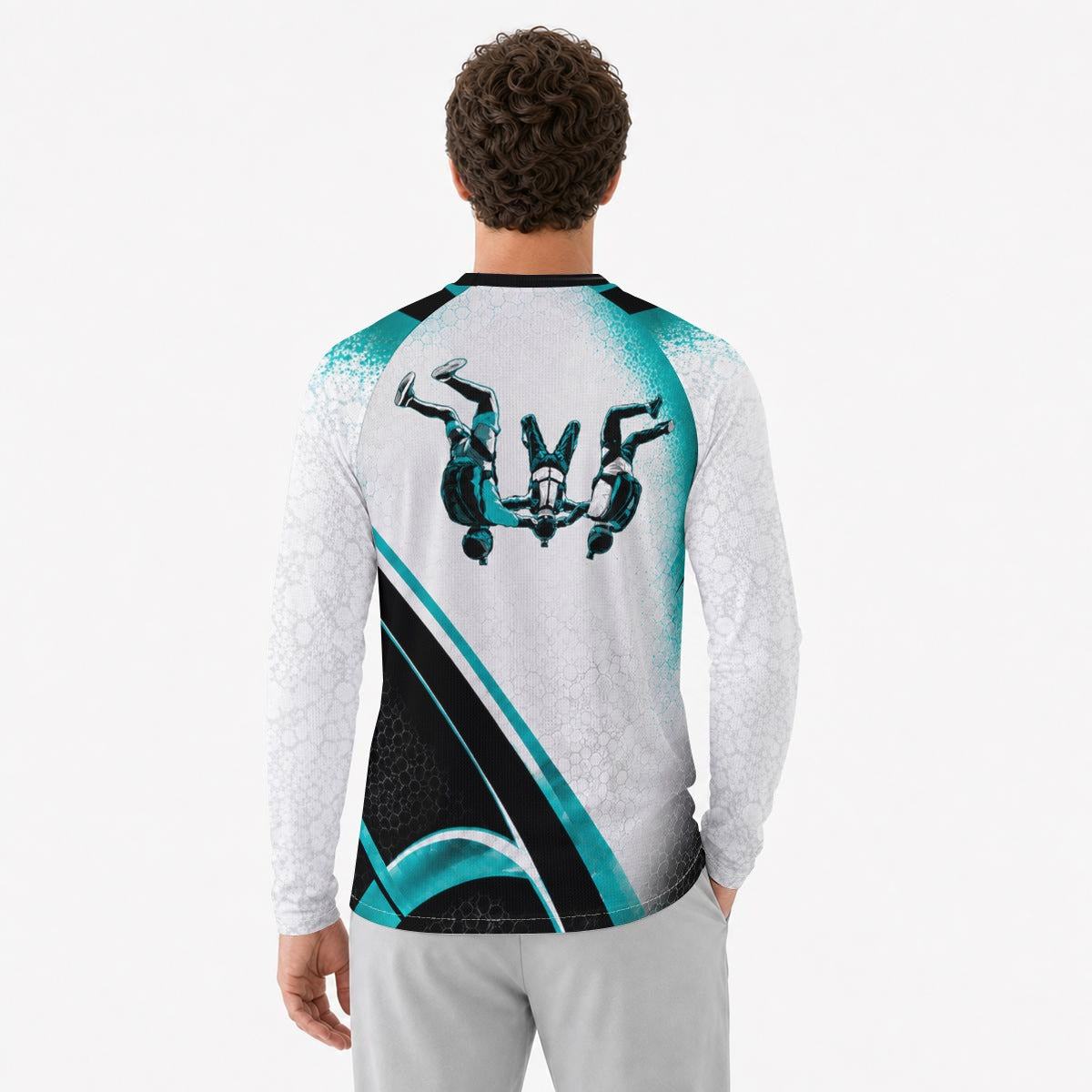 Men's Turquoise Fallout Jersey
