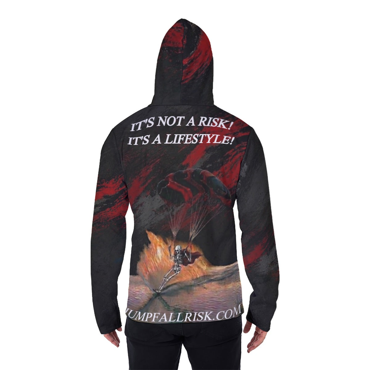 Pullover Hoodie With Mask