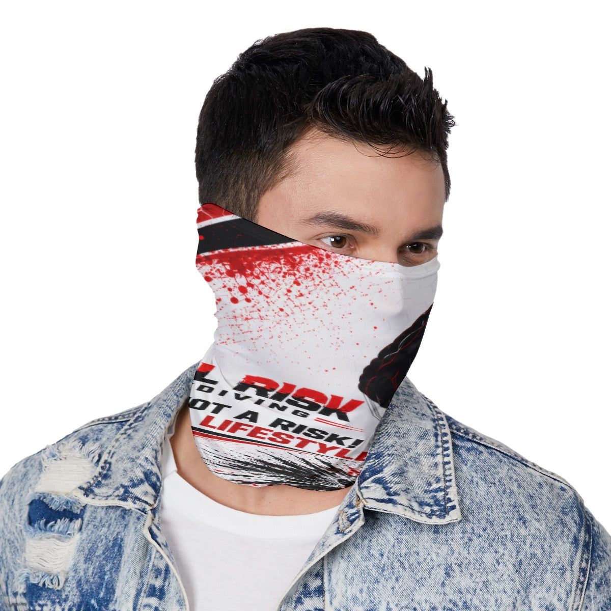Red Fallout Gaiter