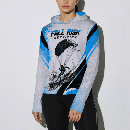 Blue Fallout Hoodie