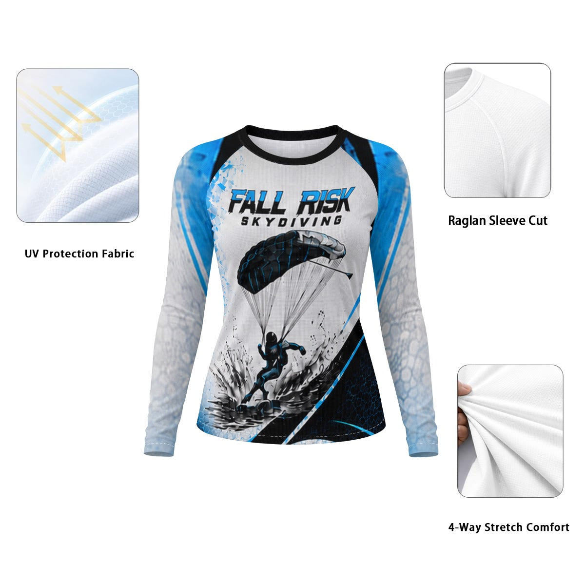 Women's Blue Fallout Jersey