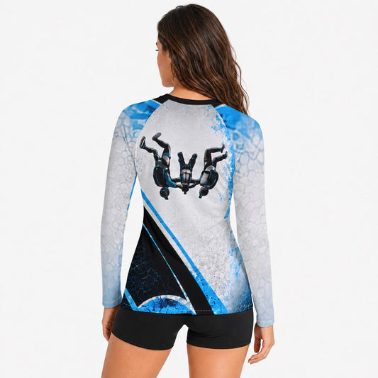Women's Blue Fallout Jersey